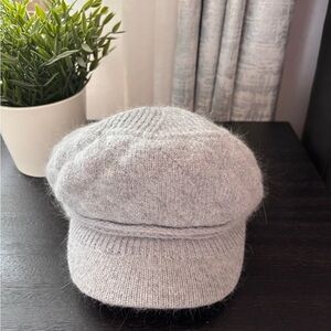 Cozy Gray Knit Cap